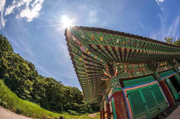 Корейский храм — стоковое фото