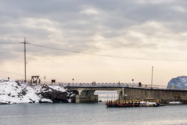 Jangja island local bridge