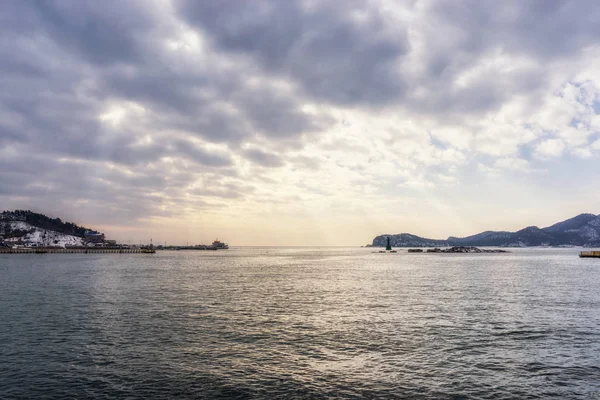 Île de Jangja en hiver — Photo