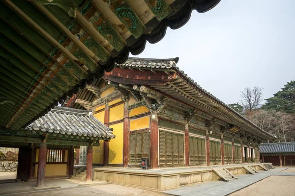 Corredores museoljeon no templo de bulguksa — Fotografia de Stock