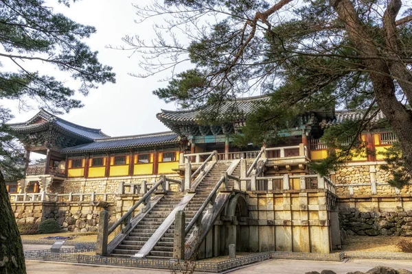 Cheongungyo en baegungyo in bulguksa tempel — Stockfoto