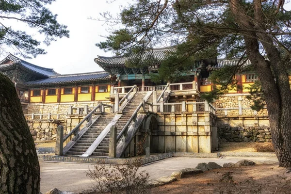 Cheongungyo and baegungyo in bulguksa temple — Stock Photo, Image