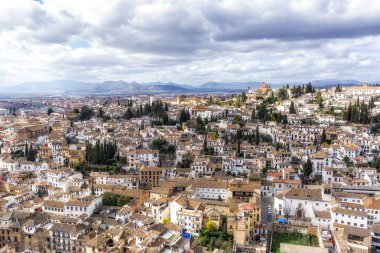 Granada görünümünden alcazaba
