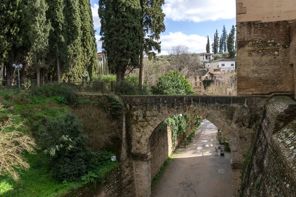 Torre del agua em Alhambra — Fotografia de Stock