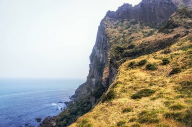 seongsan ilchulbong gündoğumu tepe park sahne