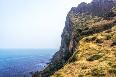 seongsan ilchulbong gündoğumu tepe park sahne
