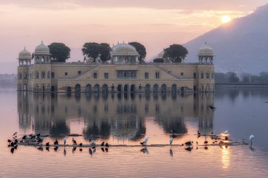 Jal Mahal Su Sarayı Gündoğumu