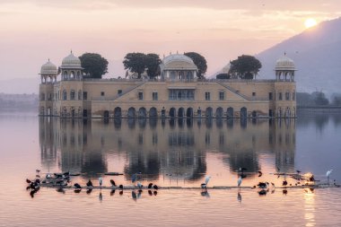 Jal Mahal Su Sarayı Gündoğumu