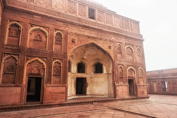 Agra fort arquitetura de interiores — Fotografia de Stock