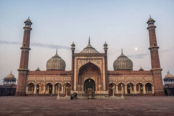 Jama masjid nascer do sol — Fotografia de Stock