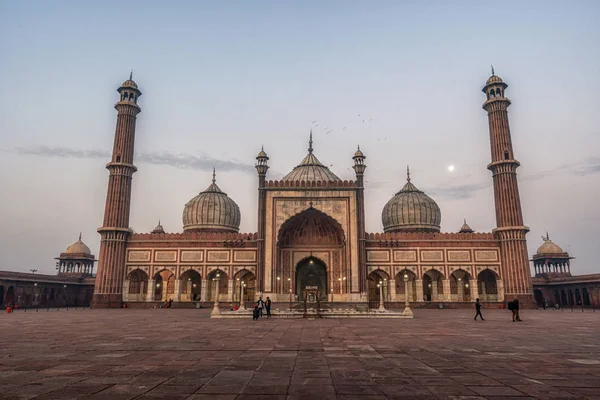 Jama masjid nascer do sol — Fotografia de Stock