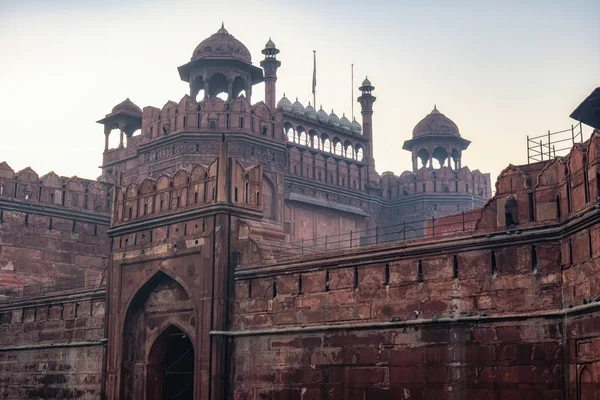 Lahori portão vermelho forte novo delhi — Fotografia de Stock