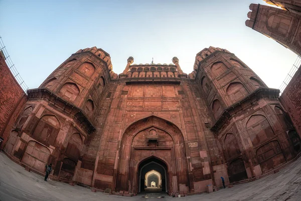 Lahori poort rood fort nieuw delhi — Stockfoto