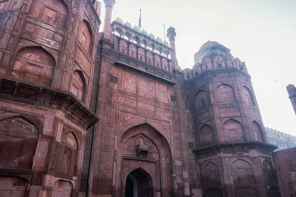 Lahori poort rood fort nieuw delhi — Stockfoto