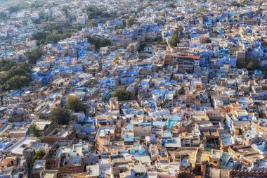 Jodhpur şehir görünümü üstten