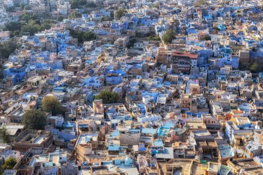 Jodhpur şehir görünümü üstten