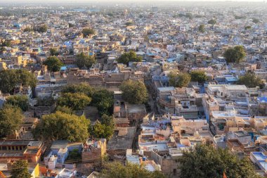 Jodhpur şehir görünümü üstten