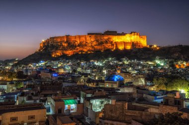 Mehrangarh Fort geceleri