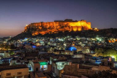 Mehrangarh Fort geceleri