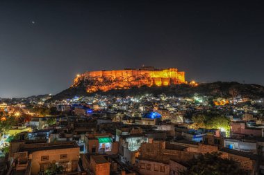 Mehrangarh Fort geceleri
