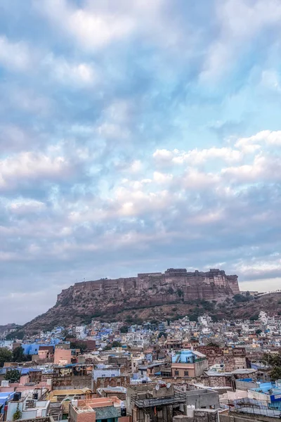 Mehrangarh pevnost východ slunce — Stock fotografie