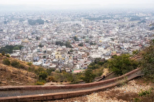 Cesta nahoru Nahargarh Fort — Stock fotografie