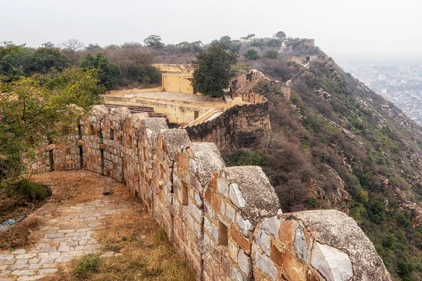 Festung Nahargarh in der Stadt Jaipur — Stockfoto