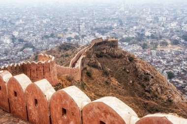 Jaipur şehri Nahargarh Fort View