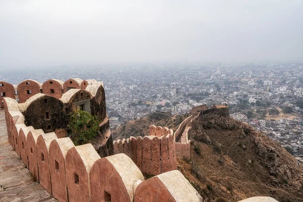 Jaipur ciudad Nahargarh Fort View — Foto de Stock