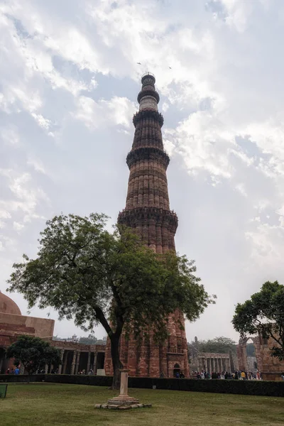 Qutub Minar en Nueva Delhi — Foto de Stock