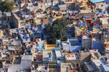 Jodhpur şehir görünümü üstten