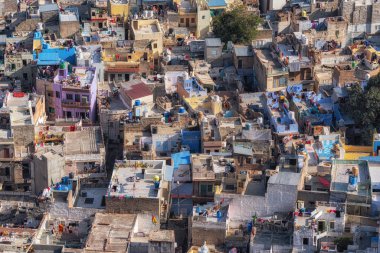 Jodhpur şehir görünümü üstten