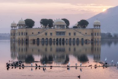 Jal Mahal Su Sarayı Gündoğumu