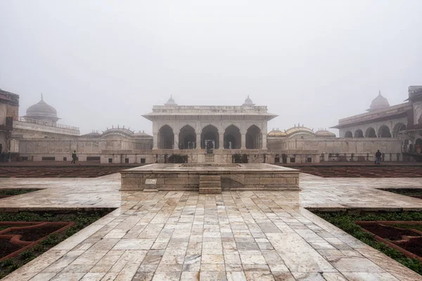 Agra fort anguri bagh khas mahal — Stockfoto