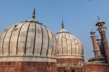 jama mescidi kubbeleri kapatın