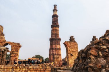 qutub minar in New delhi