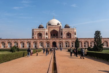 Humayun 'un mezar kalabalığı