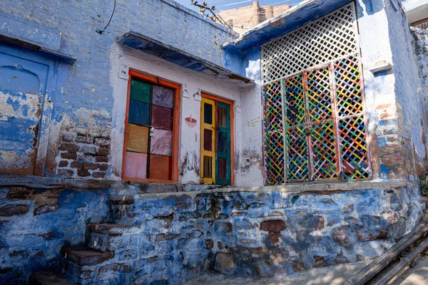 Jodhpur blaue Häuser — Stockfoto