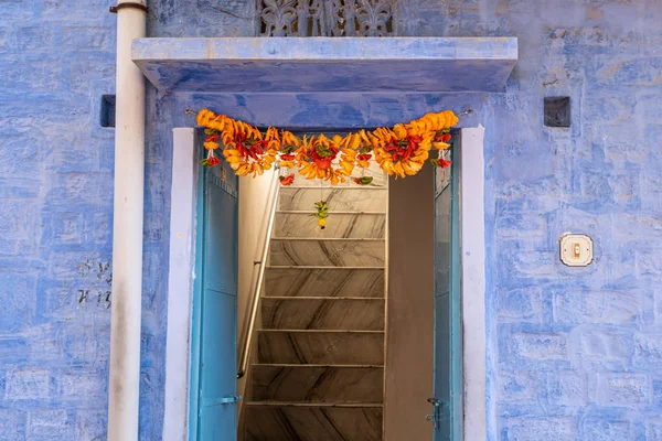 Jodhpur kék házak — Stock Fotó