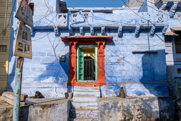 Jodhpur blå hus — Stockfoto