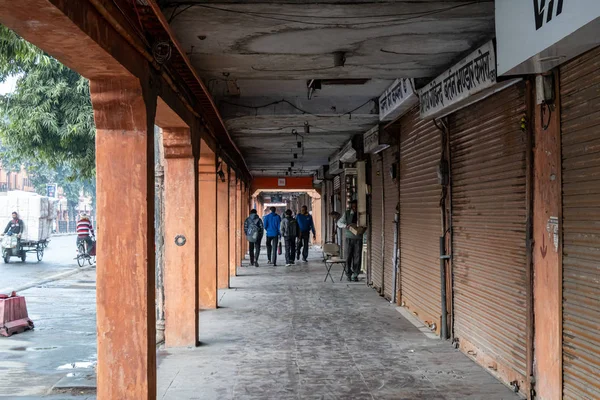 Jaipur città vista strada — Foto Stock