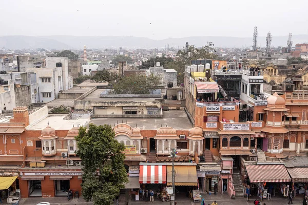 Jaipur şehir sokak manzarası