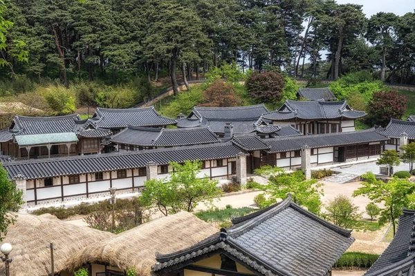 Seongyojang Casa Una Famosa Atracción Turística Por Preservación Las Casas —  Fotos de Stock