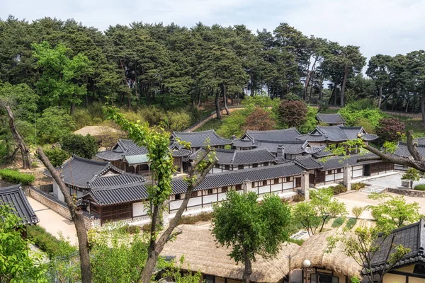 Seongyojang Casa Una Famosa Atracción Turística Por Preservación Las Casas —  Fotos de Stock