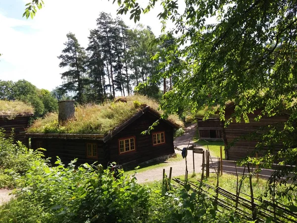 Open Air Museum Oslo Norway — Stock Photo, Image