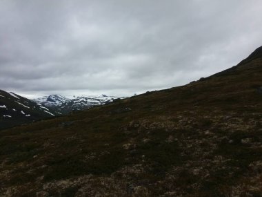 Norveç doğası, güzel manzara, manzara