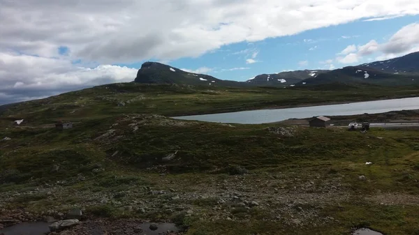 Νορβηγική Φύση Όμορφη Θέα Τοπίο — Φωτογραφία Αρχείου