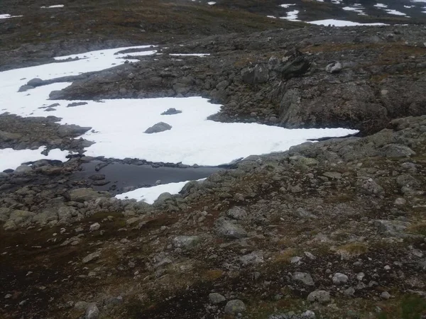 Норвезька Природа Гарний Вид Пейзаж — стокове фото