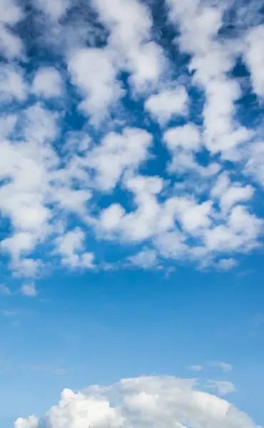 Imagen Del Cielo Azul Durante Día Para Uso Fondo Vertical — Foto de Stock