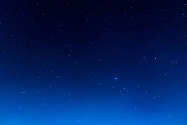 Long Exposure Shot Image Beautiful Blue Sky Stars Background — Stock Photo, Image